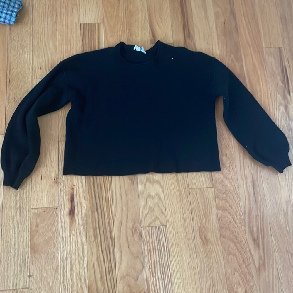 Black sweater